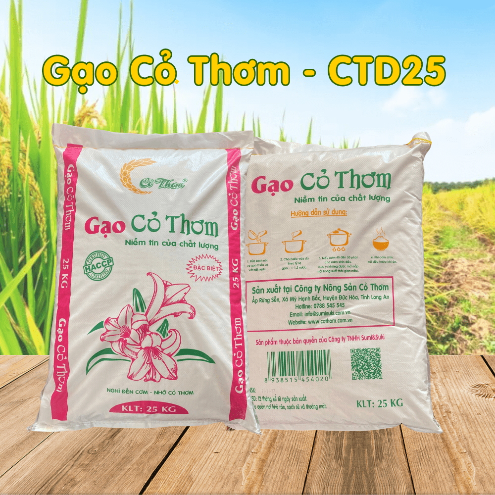 Gạo Cỏ Thơm Đặc Biệt - CTD25