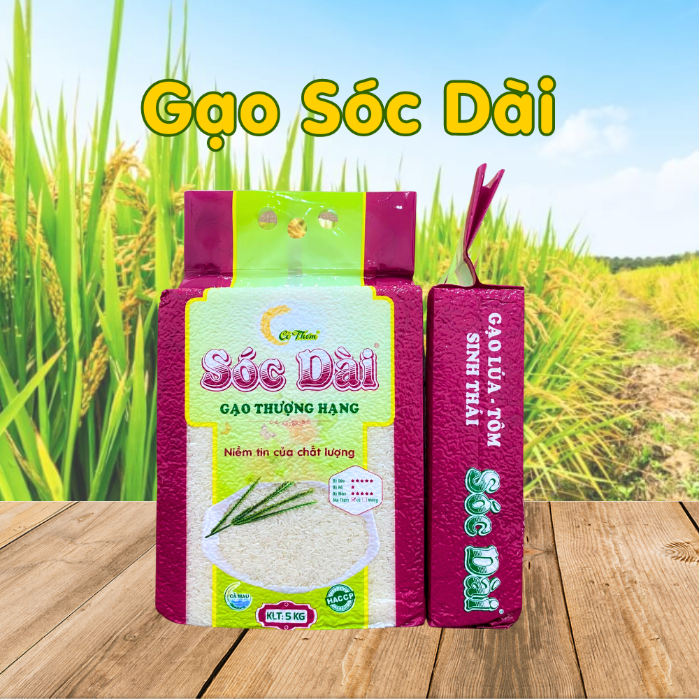 Gạo Thượng Hạng Sóc Dài - SDA05