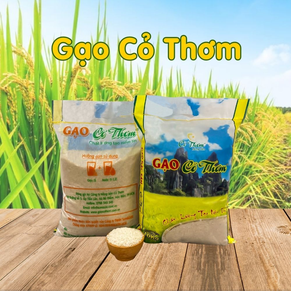 Gạo Đặc Sản Cỏ Thơm - CTH10