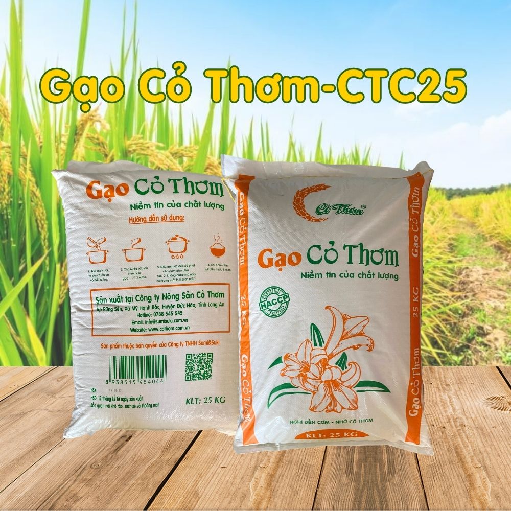 Gạo Cỏ Thơm - CTC25