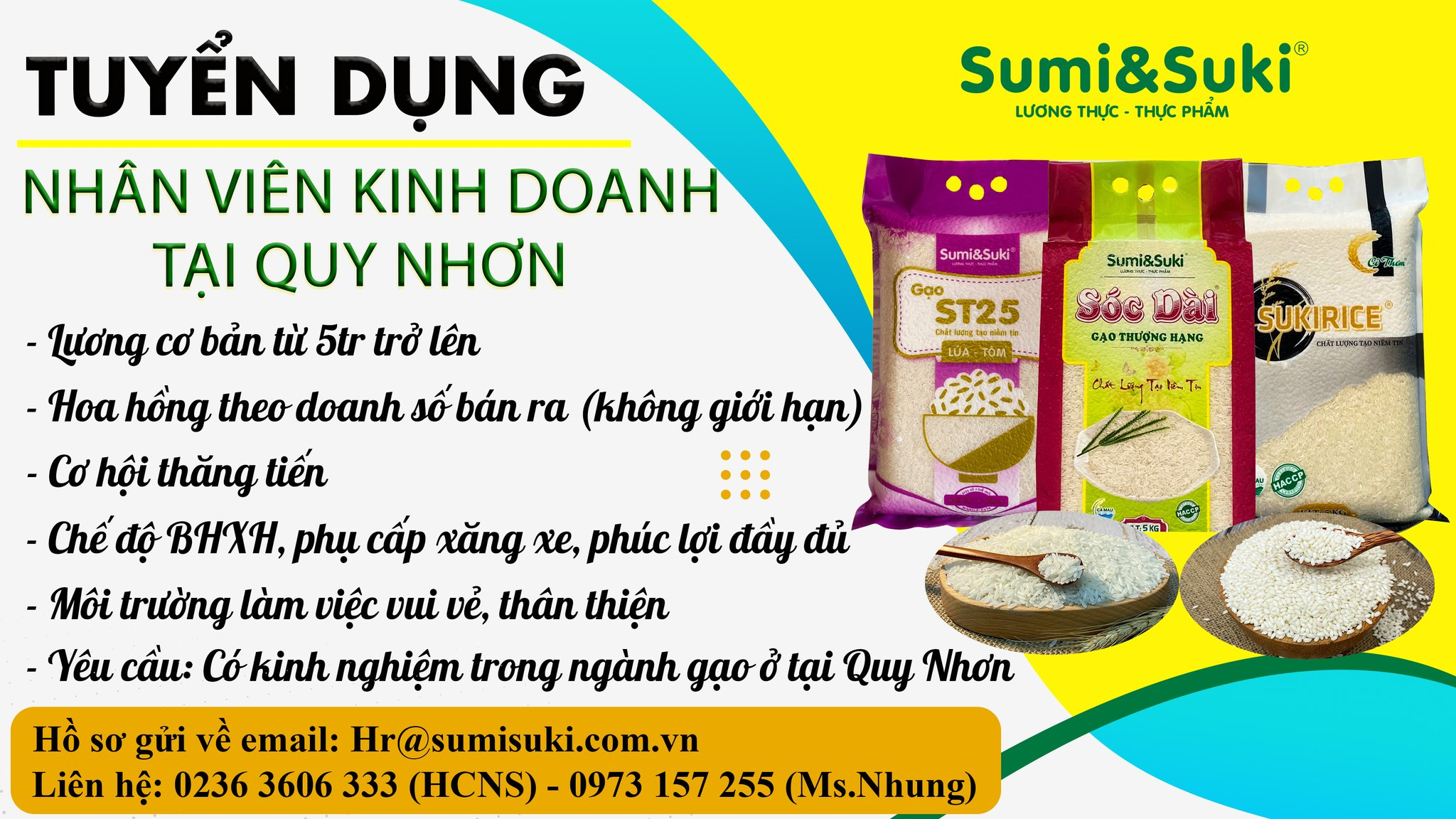 Sumi&Suki - tuyển dụng kinh doanh Tại Quy Nhơn